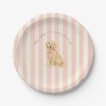 Rosa Golden Retriever Baby Shower