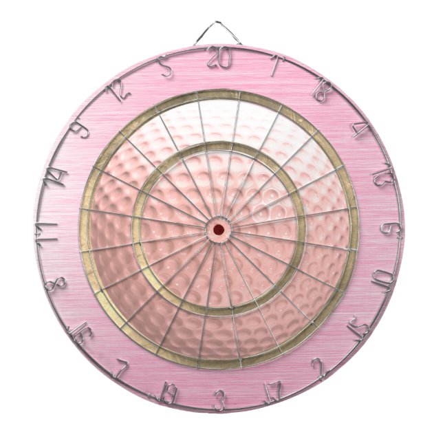 Rosa Golf Boll Regulation Dart Board Darttavla (Framsidan)