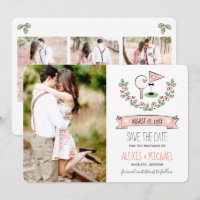 Rosa Golf Thed Save Date