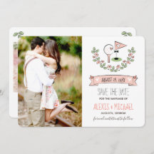 Rosa Golf Thed Save Date