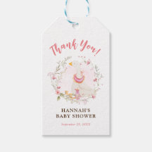 Rosa Goose Baby Shower Gift Märkre for Girl