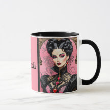 Rosa Goth Dam Coffee Mugg
