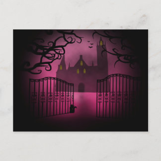 Rosa Gotham-vykort Vykort