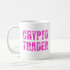 Rosa Gradient Crypto Trader Mugg