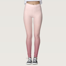 Rosa-gradient för damm Leggings