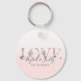  Rosa Gradient Kärlek Girly Möhippa Nyckelring