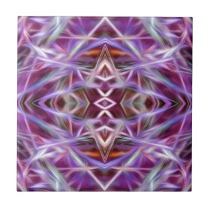 Rosa Graphic Mandala Kakelplatta