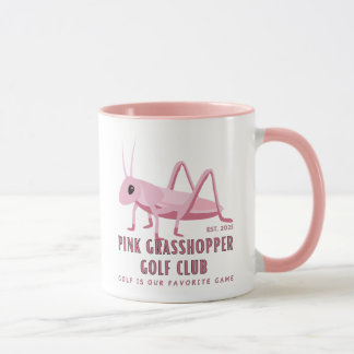 Rosa Grashopper Golf Klubb Mugg