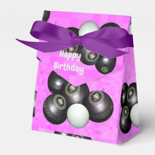 Rosa Gräsmatta Bowls Birthday, Favoritbox Presentaskar