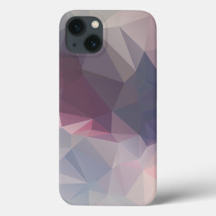 Rosa Grått Abstrakt Pyramid Mönster Design