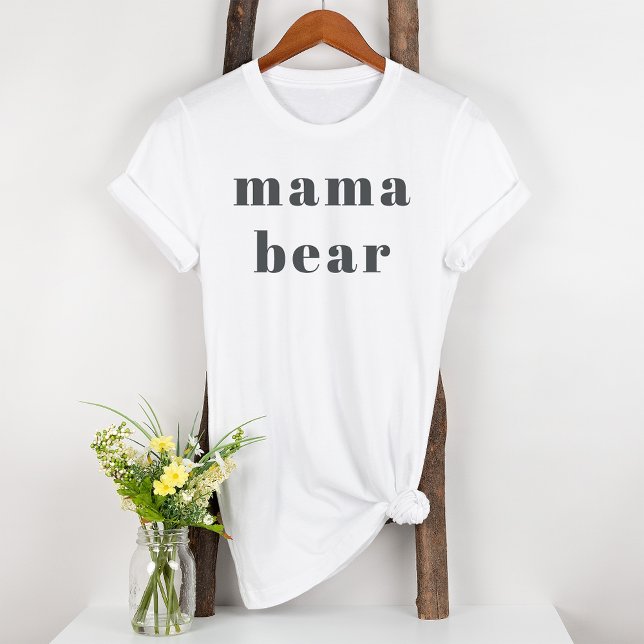 Rosa Grått Boho Typography Girl Moderskap Mamma Be T Shirt (Skapare uppladdad)