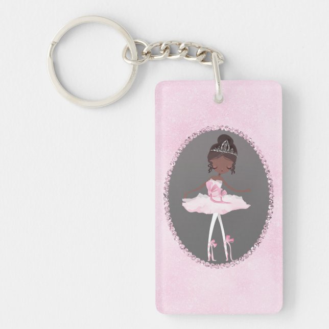 Rosa & Grått Couture Mörk Skin Ballerina Girls (Framsidan)