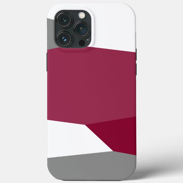 Rosa Grått och vit Abstrakt (Baksida)