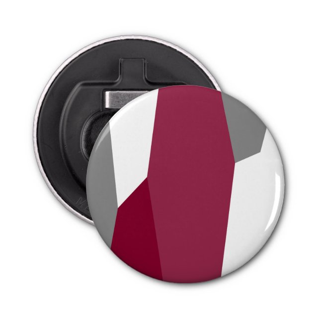 Rosa Grått och vit Flasköppnare (Framsidan)