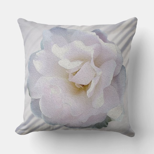 Rosa grått ro kudde (Framsida)