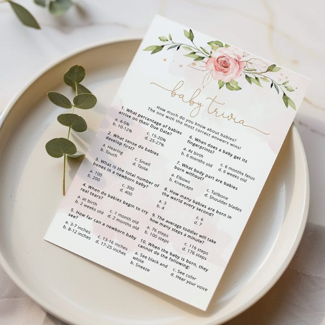  rosa Greny baby trivia-spel (Skapare uppladdad)