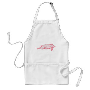 Rosa Gris Apron Förkläde