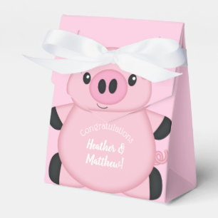 Rosa Gris Baby Shower Presentaskar