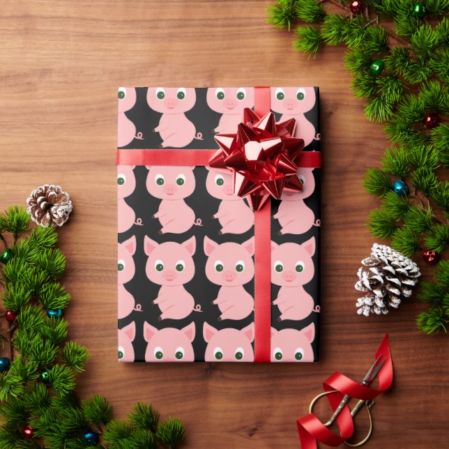 ROSA GRIS CHRISTMAS WRAPPING PAPPER PRESENTPAPPER (Julgåva)