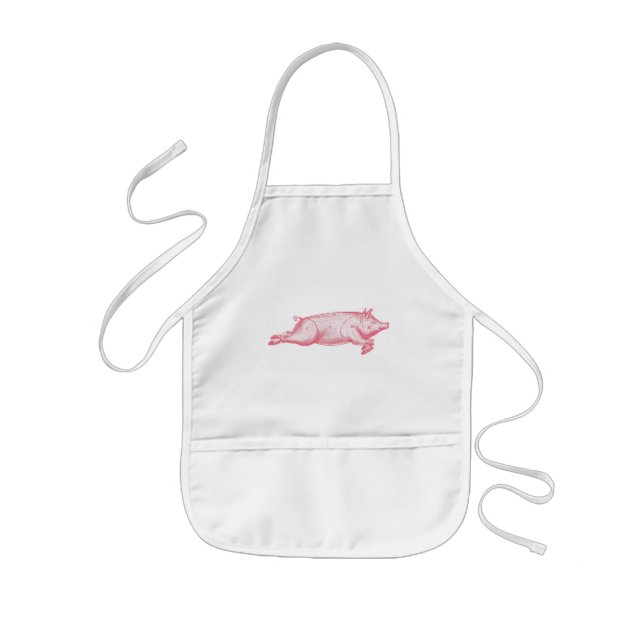 Rosa Gris Kids Apron Barnförkläde (Framsidan)