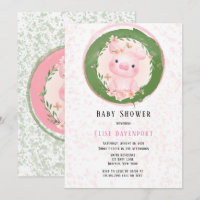 Rosa Gris of Cuteness Girl Baby Shower