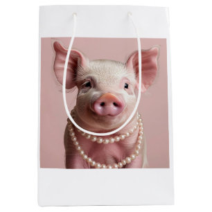 Rosa Gris Pearlina Pinkette Decoupage