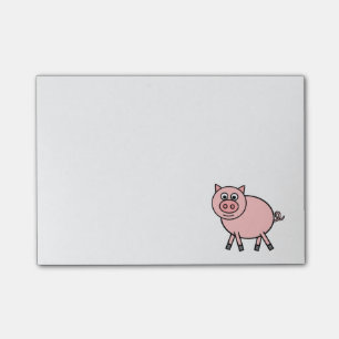 Rosa gris post-it block