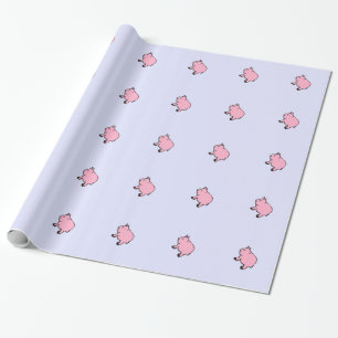 Rosa gris som slår in papper, 30" x 6', presentpapper