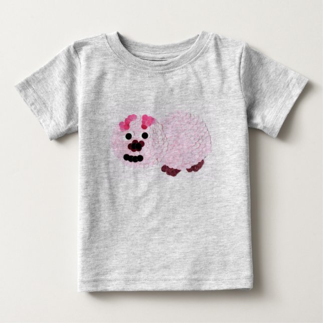 Rosa Gris T-shirt (Framsida)