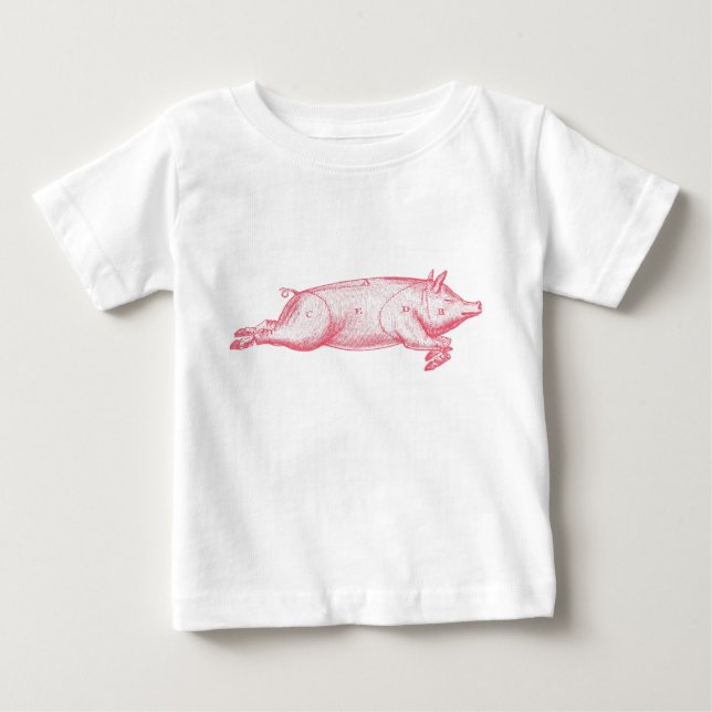 Rosa Gris Tee Shirt (Framsida)
