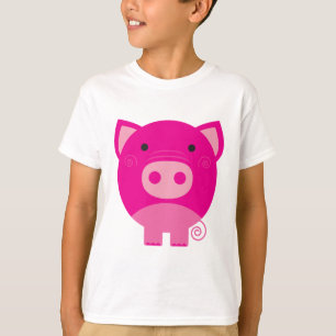 Rosa grisTshirts och gåvor Tee Shirt