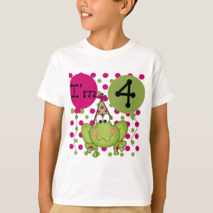 Rosa groda4e födelsedagenTshirts och gåvor Tee Shirt