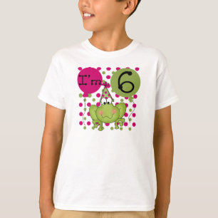 Rosa groda6efödelsedag tee