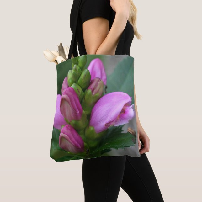 Rosa Grodynga  Tygkasse (Närbild)