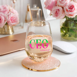 Rosa & Grön Motiverande VD under Utbildning