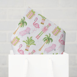 Rosa & Grön Palm Beach Nötknäckare Jul
