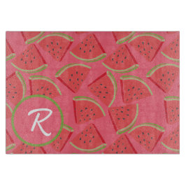 Rosa & Grön Vattenmelon Monogram