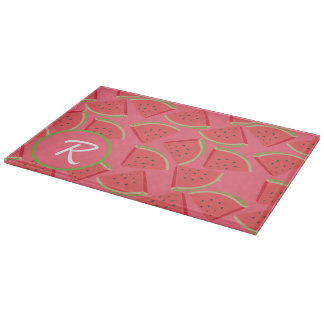 Rosa & Grön Vattenmelon Monogram