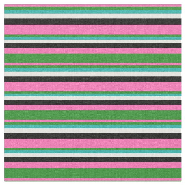 Rosa, Grönt av skogar, Grönt av Light Sea, Vita oc Tyg (Närbild)