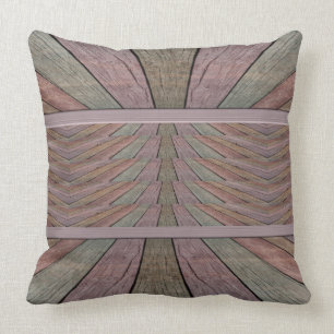 Rosa Grönt Black Lila Lumbar Pillow Kudde