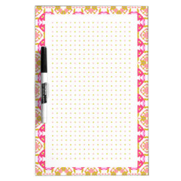 Rosa Grönt Dot Grid BuJo College Girl Plan Planner Skrivtavla