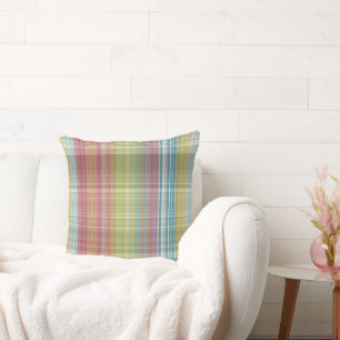 Rosa, Grönt och blått lagda Kudde