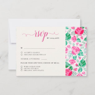 Rosa Grönt Ro Petals Flowers Garden WedWedding OSA Kort