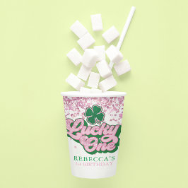 Rosa Grönt St. Patrick's Lucky en första födelseda