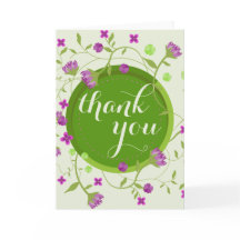 Rosa Grönt VattenfärgsBra Blommigt Tack