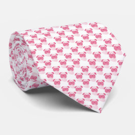 ROSA Grumpy Pug Mönster Slips