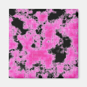 Rosa Grunge Magnet