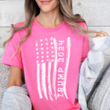 Rosa Grunge Retro Trump