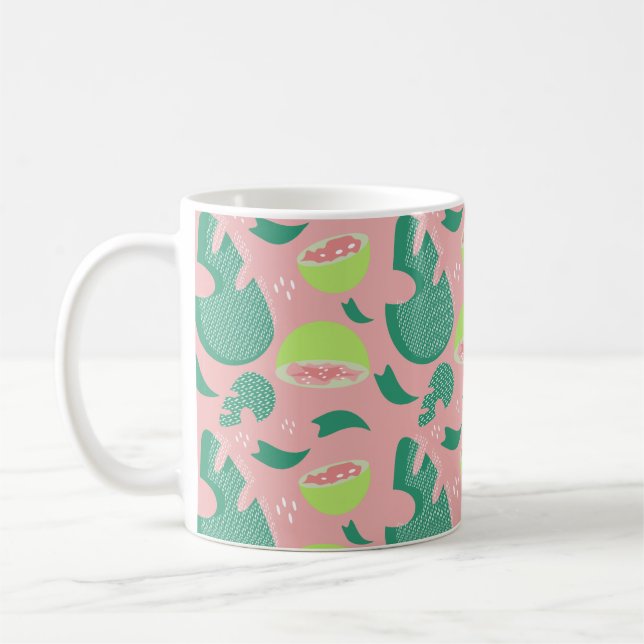 Rosa guavafrukt kaffemugg (Vänster)