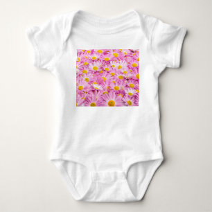 Rosa Gula blommor Sömlös bakgrund T Shirt